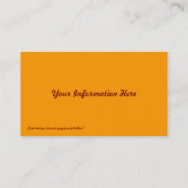 Abstracte fractale Visitekaartjes voor brandblusgl (Achterkant)