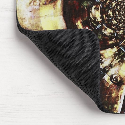 Abstracte fractale vlakken muismat (Hoek)