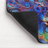 Abstracte fractale vlakken muismat (Hoek)