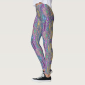 abstracte fractals leggings (Links)