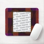 Abstracte frame ARTs 3 + jouw foto Muismat (Met muis)