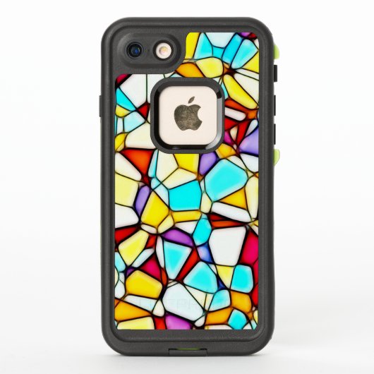 Abstracte FRANCE® voor Apple iPhone 7 (Achterkant)