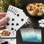 Abstracte Frayromantische Pridevlag Pokerkaarten (Insitu)