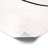 Abstracte Freeform-vormen - bruin en zwart Foto Afdruk (Hoek)