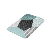 Abstracte freehand tekening: artistieke achtergron badmat (Gekanteld)