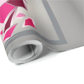 Abstracte fuchesbloem cadeaupapier (Rol Hoek)