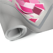 Abstracte fuchesbloem cadeaupapier (Rol Hoek)