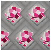 Abstracte fuchesbloem stof (Swatch)