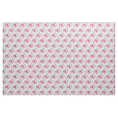 Abstracte fuchesbloem stof (Yard (91,4 cm))