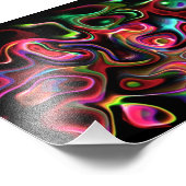 Abstracte Funky 90 Foto Afdruk (Hoek)