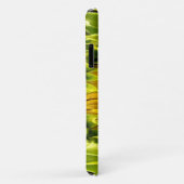 Abstracte funky retro Zonnebloem, bange geometrie Case-Mate iPhone Case (Achterkant/rechts)