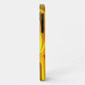 Abstracte funky retro Zonnebloem, bange geometrie Case-Mate iPhone Case (Achterkant/links)