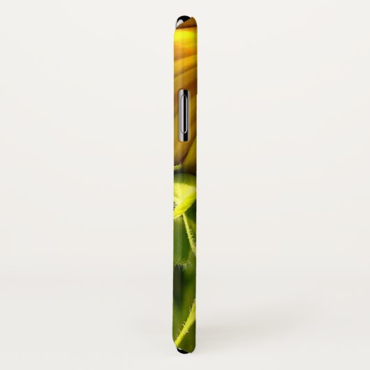 Abstracte funky retro Zonnebloem, bange geometrie Case-Mate iPhone Case (Achterkant / rechts)