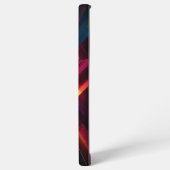 Abstracte Futuristische Sci-Fi, kleurrijke geometr Samsung Galaxy Hoesje (Linkerkant)