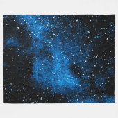 Abstracte Galaxy-achtergrond Fleece Deken (Voorkant (Horizontaal))