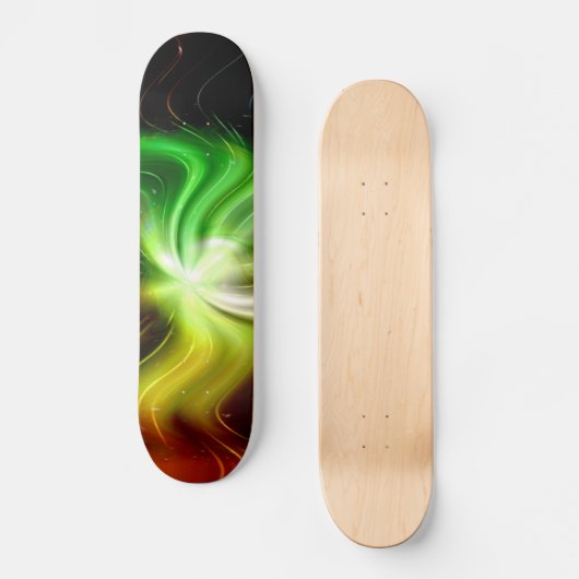 Abstracte galaxy art 7 persoonlijk skateboard (Voorkant)