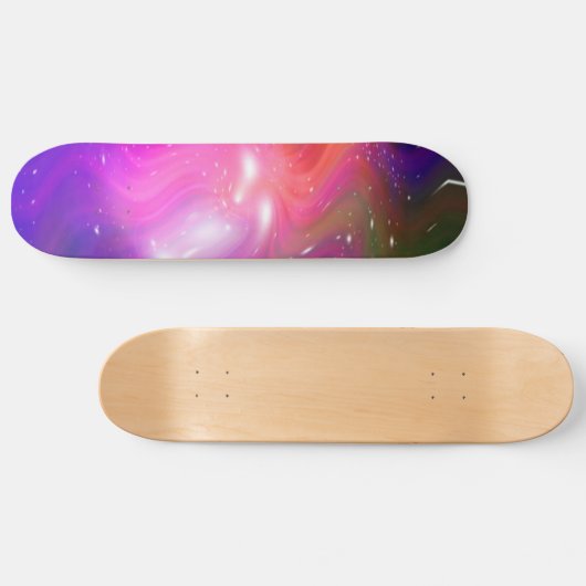 Abstracte galaxy art. 8 skateboard (Horizontaal)
