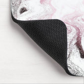 Abstracte Gardenia Mousepad Muismat (Hoek)