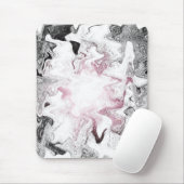 Abstracte Gardenia Mousepad Muismat (Met muis)
