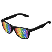 Abstracte Gay Pride Flag Kinder Zonnebril (Gekanteld)