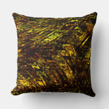 Abstracte gebogen banden in gouden groen en donker