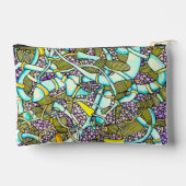 Abstracte Gebogen Buizen Pijpen Draden Tekening Etui (Achterkant)