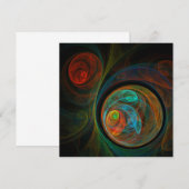 Abstracte geboorte (Voorkant / Achterkant)