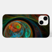 Abstracte geboorte Case-Mate iPhone case (Achterkant (horizontaal))