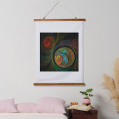 Abstracte geboorte hangend wandkleed (Slaapkamer)