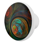 Abstracte geboorte keramische knop (Rechts)