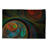 Abstracte geboorte kussensloop (Achterkant)