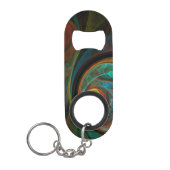 Abstracte geboorte mini flessenopener (Voorkant)