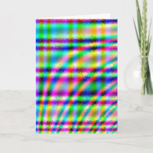 Abstracte geboortedag kaart