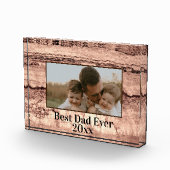 Abstracte gebrande sienna marmer graniet gepersona fotoblokken (Rechts)