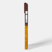 Abstracte gebreide textuur Case-Mate iPhone case (Achterkant / Links)