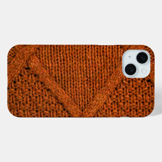 Abstracte gebreide textuur Case-Mate iPhone case (Achterkant (horizontaal))