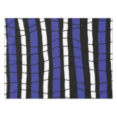 Abstracte gebroken strepen tafelkleed (Voorkant (Horizontaal))