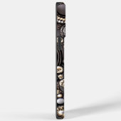 Abstracte gebruikersnaam modern kunstleder Case-Mate iPhone case (Achterkant / Rechts)