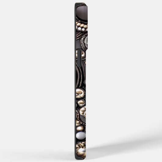 Abstracte gebruikersnaam modern kunstleder Case-Mate iPhone case (Achterkant / Rechts)