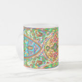 Abstracte gedachten 2 Art Deco Mok (Voorkant links)