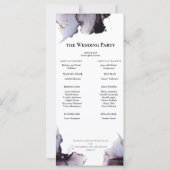 Abstracte gedempte Amethist Heather Paarse (Achterkant)