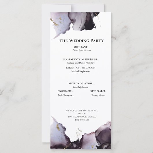 Abstracte gedempte Amethist Heather Paarse c2 (Achterkant)