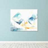 Abstracte geest canvas afdruk (Insitu (Houten vloer))