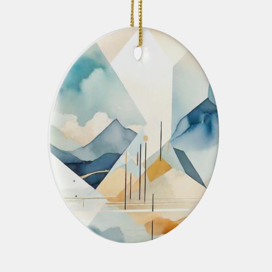 Abstracte geest keramisch ornament (Rechts)