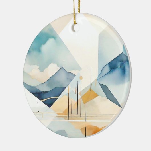 Abstracte geest keramisch ornament (Links)