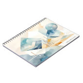 Abstracte geest notitieboek (Linkerzijde)