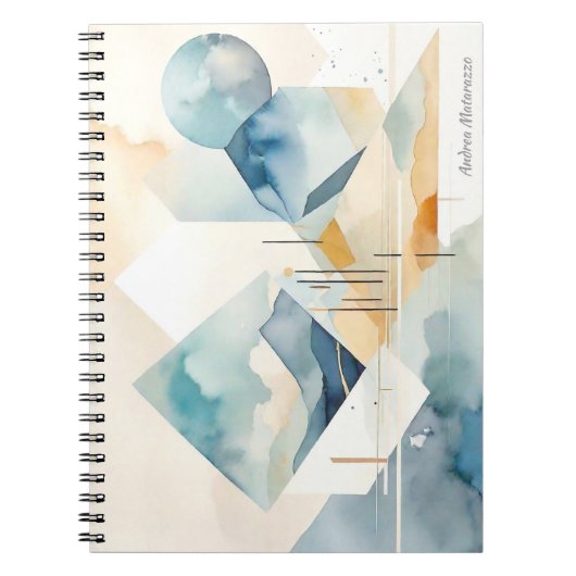 Abstracte geest notitieboek (Voorkant)