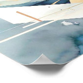 Abstracte geest poster (Hoek)