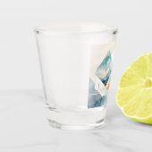 Abstracte geest shot glas (Links)