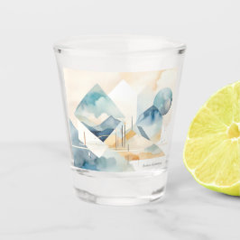 Abstracte geest shot glas